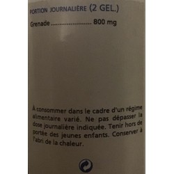 Gélules de Grenade du labo Alg'Breizh en vente à Shanti Breizh à Trégunc dans le Finistère