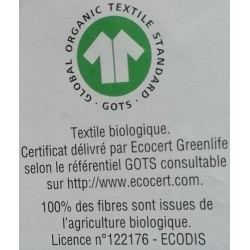 Anaé: Pochette et disques démaquillants en coton bio lavable à Shanti Breizh, Trégunc Bretagne