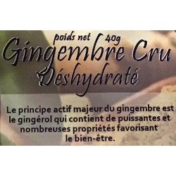 Croc' enVie, gingembre, à Shanti Breizh, Trégunc, Finistère Bretagne