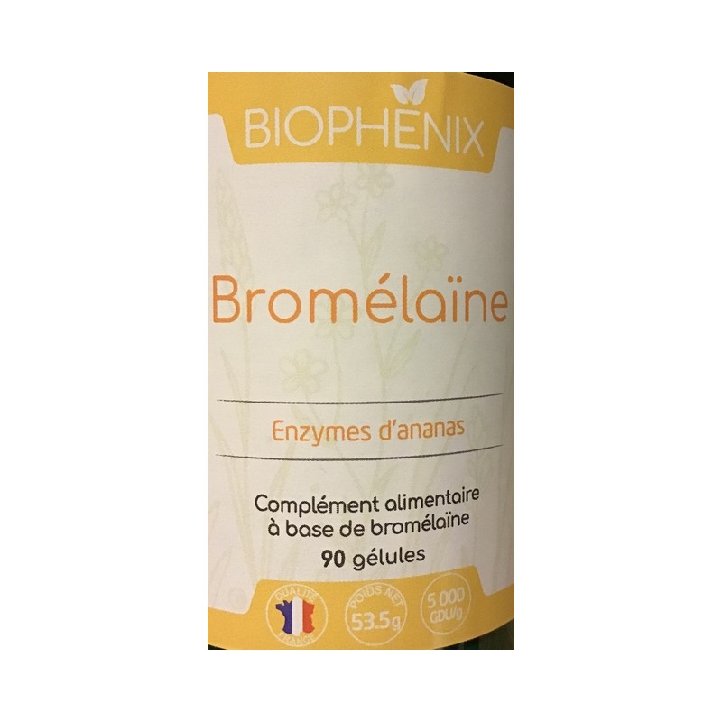 Biophénix, Bromélaïne à Shanti Breizh Trégunc, Finistère, Bretagne