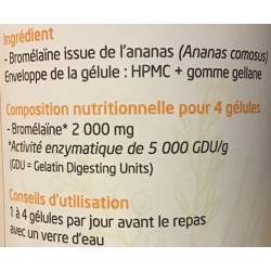 Biophénix, Bromélaïne à Shanti Breizh Trégunc, Finistère, Bretagne