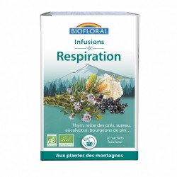 Biofloral, Infusion aux Fleurs de Bach Bio Respiration, en vente à Shanti Breizh, Trégunc, Bretagne, Finistère