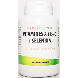 Selenium Vitamines A C et E de Zen Point Equilibre, en vente à Shanti Breizh, Trégunc, Bretagne, Finistère