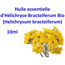 Huile essentielle d'Hélichryse Bracteiferum bio 10ml
