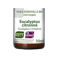 Huile Essentielle d'Eucalyptus citronné Bio 30 ml
