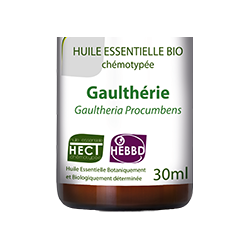 Huile essentielle de Gaulthérie Bio, 10 ml